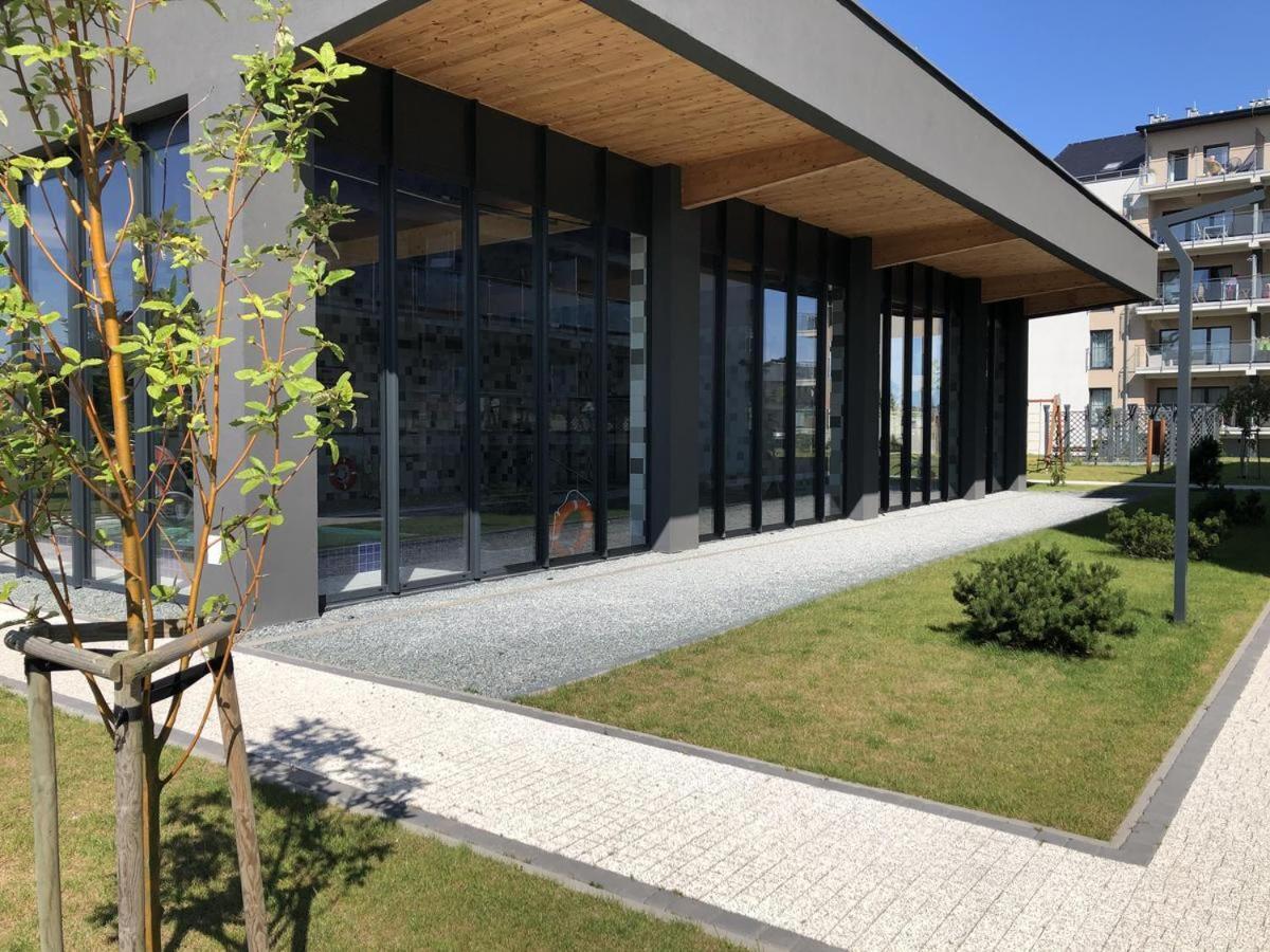 Apartament Lux Green Basen Spa Piec Morz Sianożęty Extérieur photo